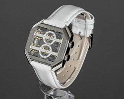 Rectangle wrist watch DUO