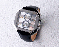 Rectangle wrist watch DUO